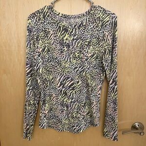 No Boundaries Y2K Animal Print Long Sleeve